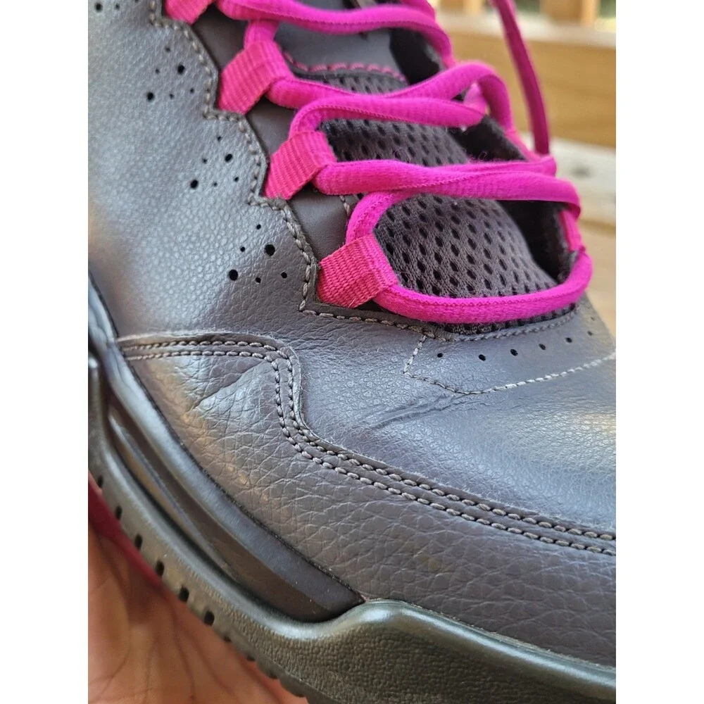 Jordan Flight Origin 2 GG Grey Fuchsia Pink Black 718075-006 Size 7